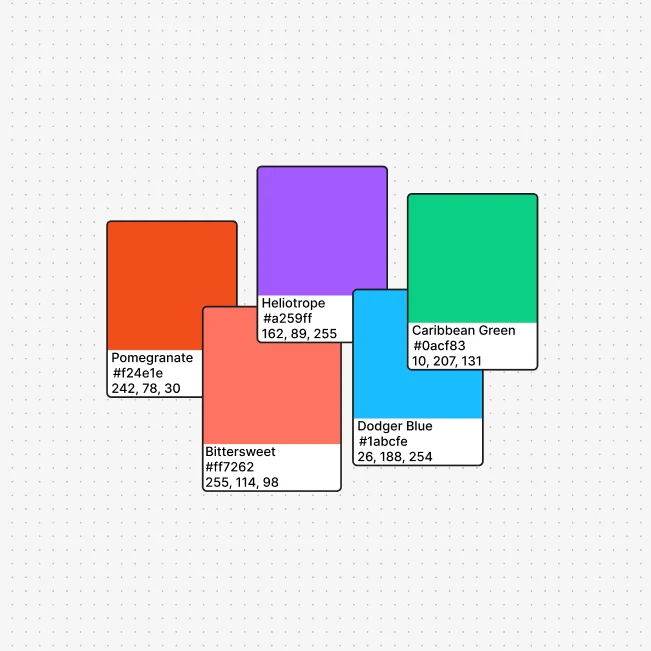 FigJam Colour Swatch Widget