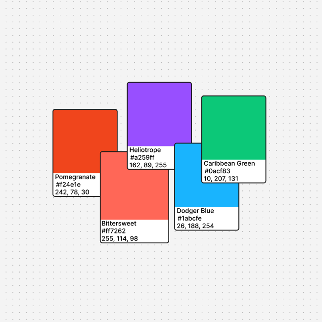 FigJam Colour Swatch Widget